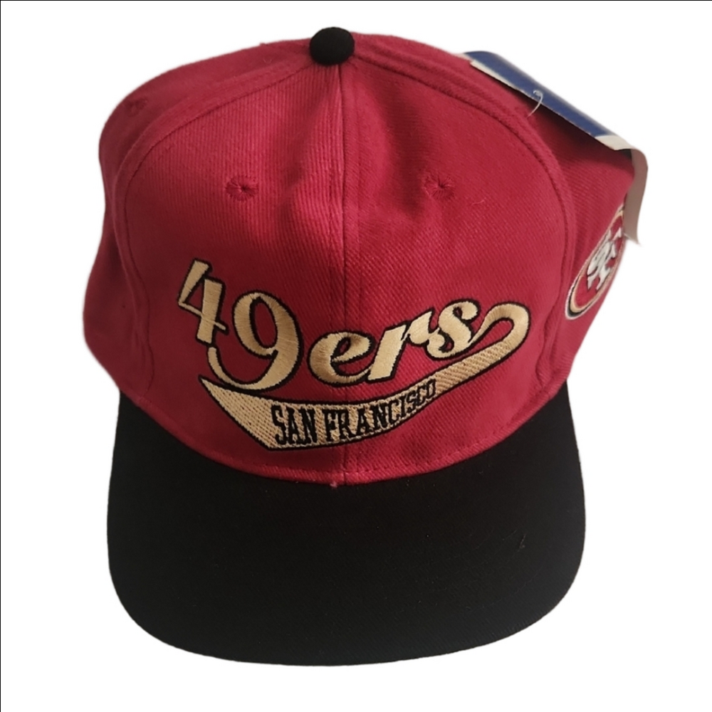 Reebok Vintage 90s SF 49ers Red & Black Cap